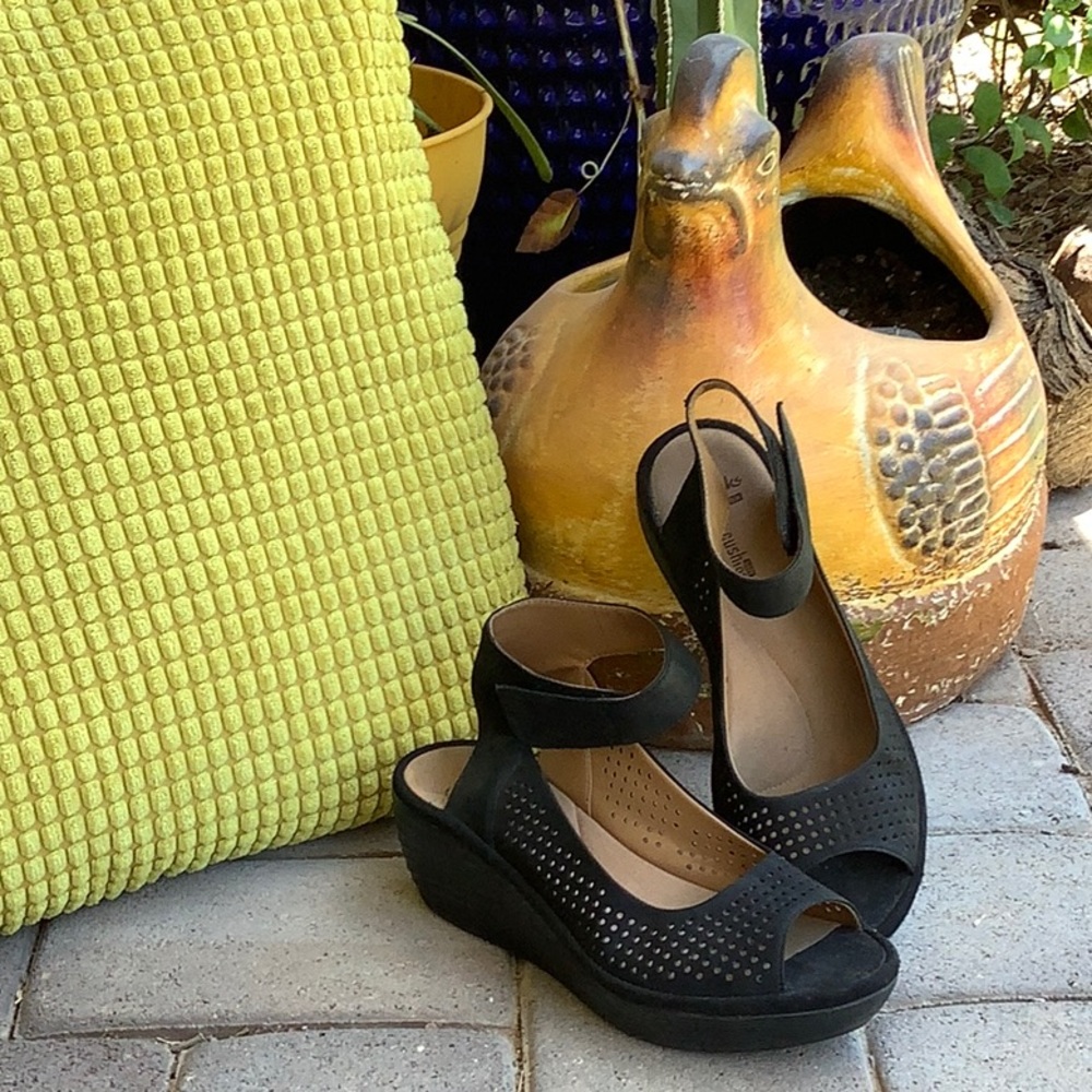 Clarks Suede Sandals